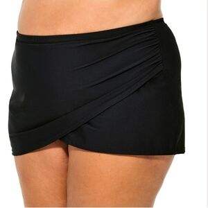 Chic Black Swim Skirt for Women